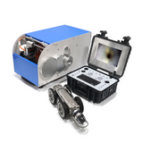 CCTV Sewer drainage pipe video inspection crawler robot camera system with laser