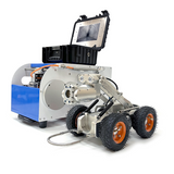 Electric Lifting Water Pipe Video Inspection Crawling Robot Camera System With Zoom Function