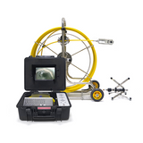 Multiple lens 360 Degree Rotation Sewer Drain Pipe Inspection Push Rod Camera
