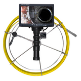 Portable 8/16/21mm Lens Pipe Inspection Borescope Push Camera For Industrial Plumbing